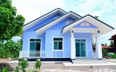 Sơn phủ cực đẹp, mát mẻ cho gia đình anh Hưng